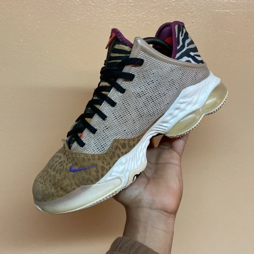 Nike React Lebron 19 Low “Safari Animal Print”